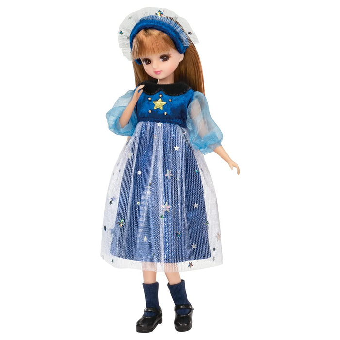 TAKARA TOMY Licca Doll Tenue de nuit étoilée (la poupée n'est pas incluse)