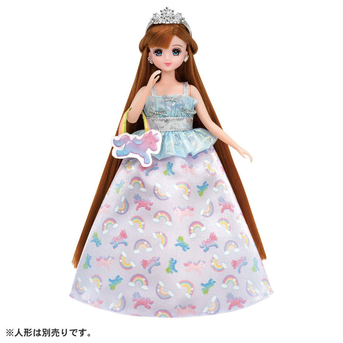 TAKARA TOMY Licca Doll Dream Colored Dress Set Dreamy Cute Rainbow