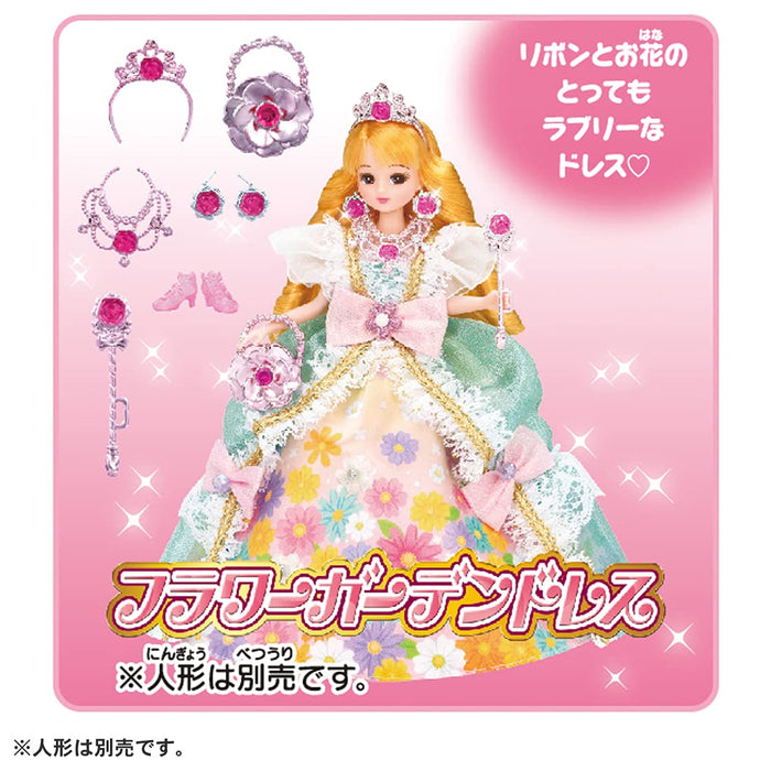 TAKARA TOMY Licca Doll Dreaming Princess Blumengartenkleid