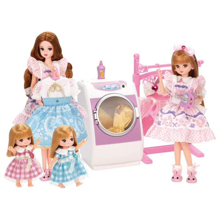 TAKARA TOMY Licca Doll Kururin Washing Machine