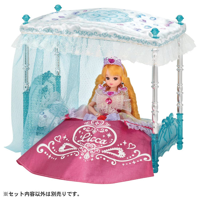 TAKARA TOMY Lf-07 Licca Doll Dreaming Princess Parure de lit en cristal