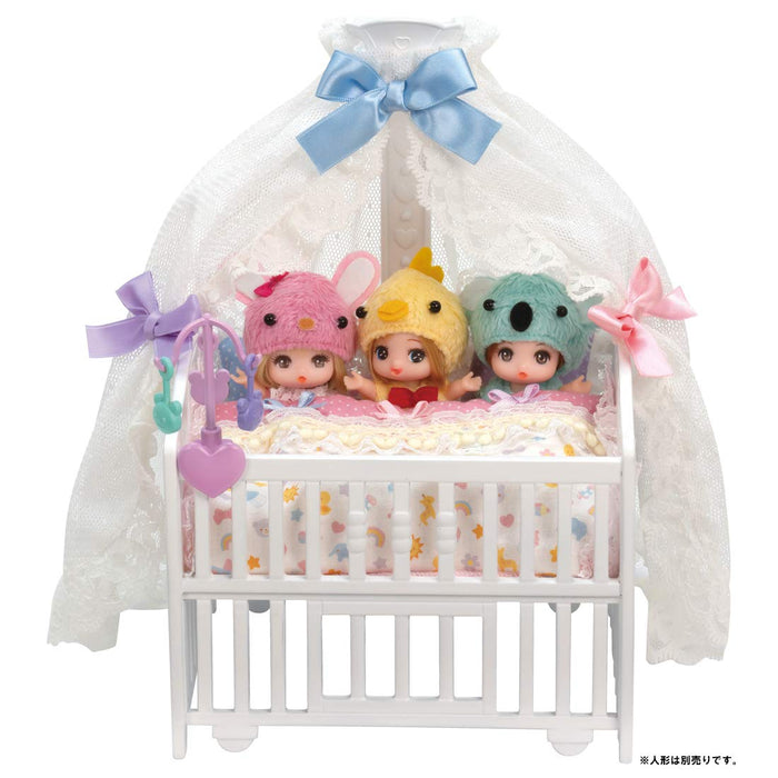 TAKARA TOMY Licca Doll Triplet Babybett