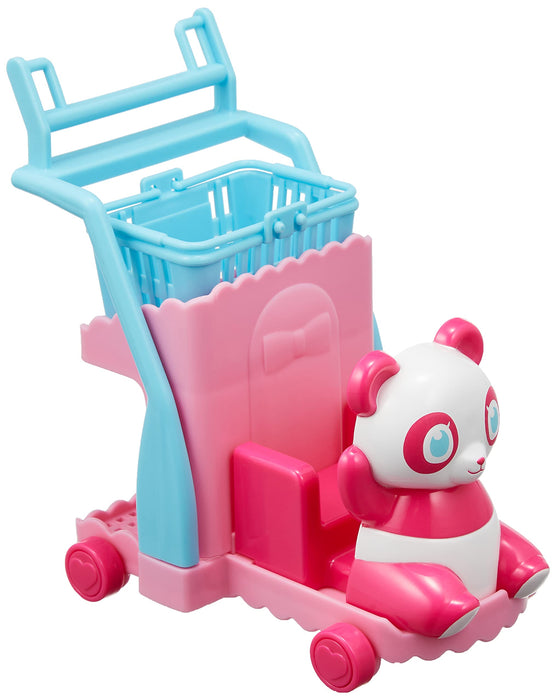 TAKARA TOMY Licca Doll Shopping Panda Cart