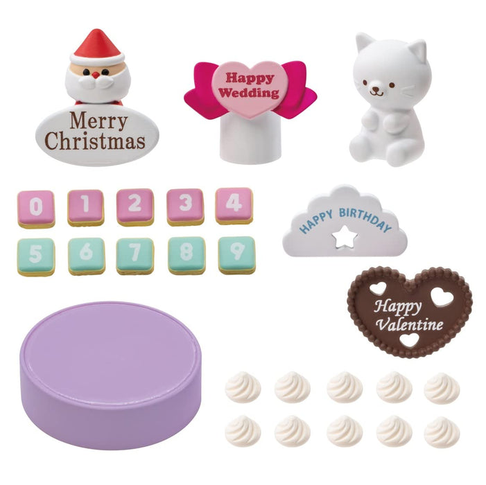 TAKARA TOMY Licca Doll Dreamy Deco Patissier Party Decoration Set