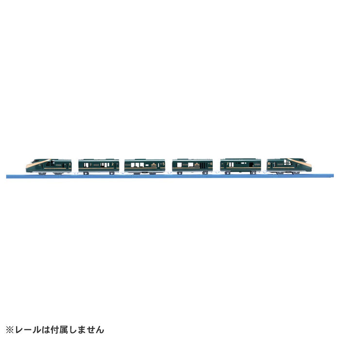 Takara Tomy Pla-Rail Cruise Train Dx Serie Twilight Express Mizukaze Japanisches Eisenbahnspielzeug