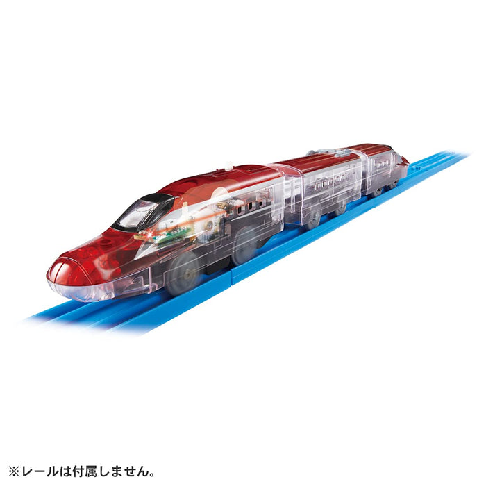 Takara Tomy Pla-Rail Abfahrt ohne Batterien Serie E6 Shinkansen Komachi Japanischer PVC-Zug