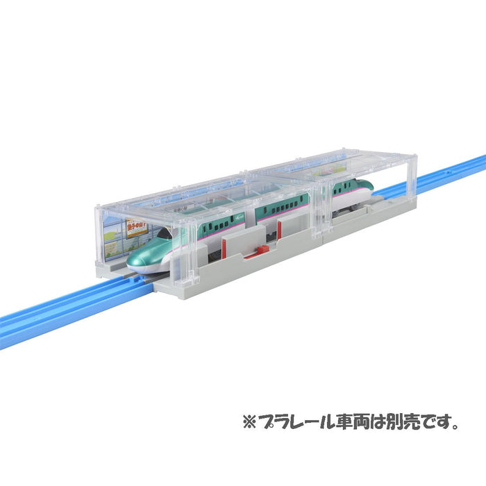 Takara Tomy Pla-Rail J-26 Station With Platform Door Japanese Plastic Station Model