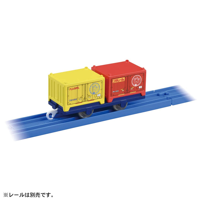 Takara Tomy Pla-Rail Container Car Japanese Plastic Transportation Container Car Toys