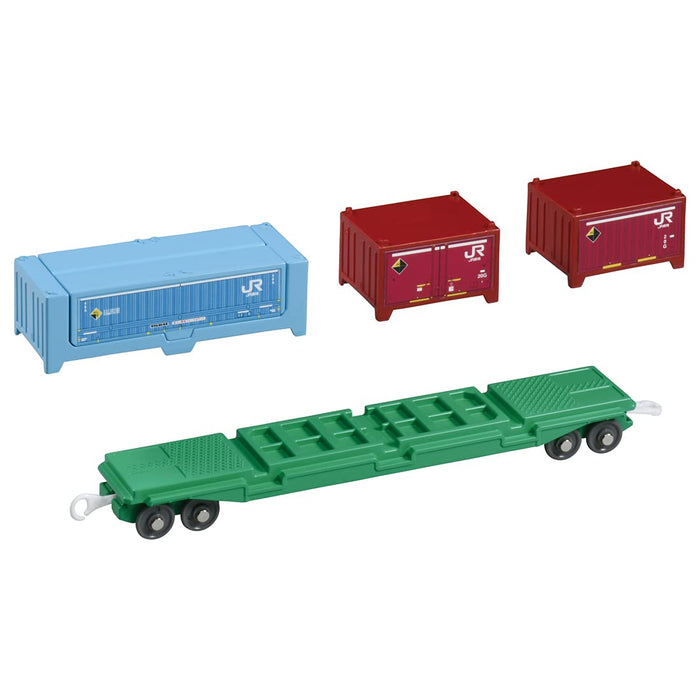 TAKARA TOMY Pla-Rail S-38 langer Containerzug