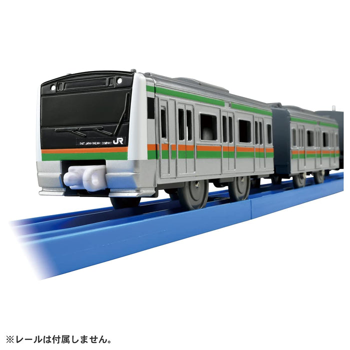 Takara Tomy Pla-Rail E233 Series Shonan Color W/Dedicated Connection Plastic Train Model