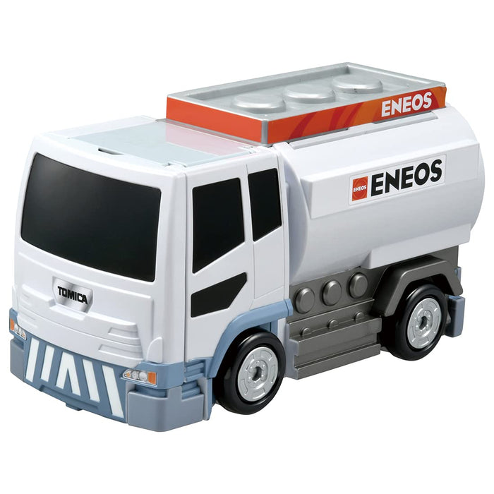 TAKARA TOMY Tomica World Transforming Benzin Truck &amp; Station Eneos