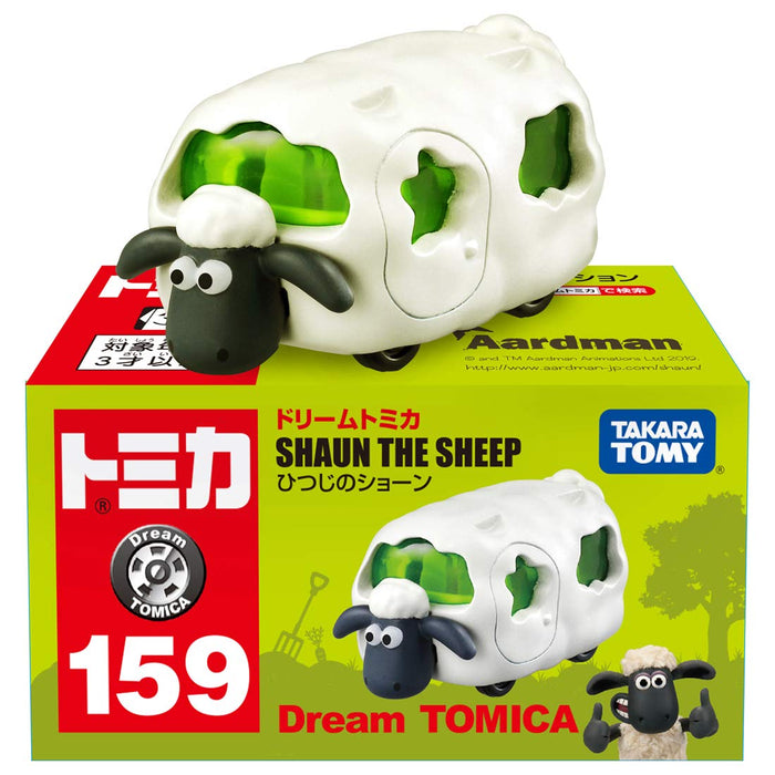 Takara Tomy Dream Tomica 159 Shaun le mouton 114239 modèle de voiture mignon japonais