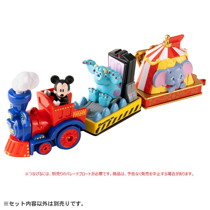 Takara Tomy  Tomica Dream Tomica No.171 Disney Tomica Parade Mickey Mouse  Mini Car Car Airplane Toy 3 Years Old And Up Toy Safety Standards Passed St Mark Certified Tomica Takara Tomy