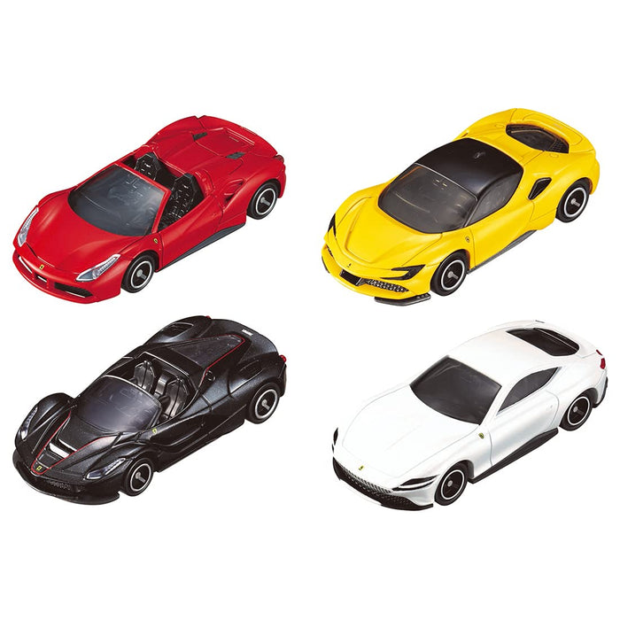 Takara Tomy Tomica Ferrari Collection Japanese Plastic Ferrari Models Car Toy Set