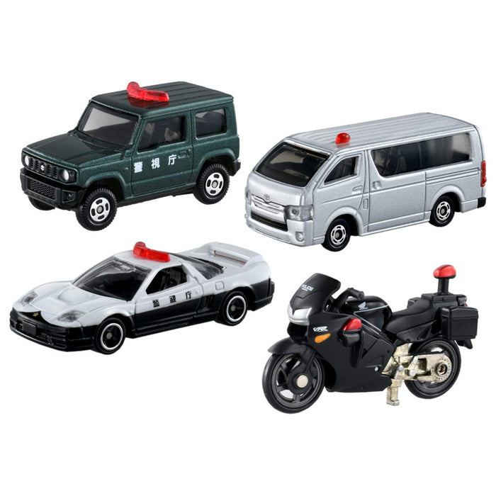 TAKARA TOMY Tomica Gift Solve The Case ! Police Vehicle Collection