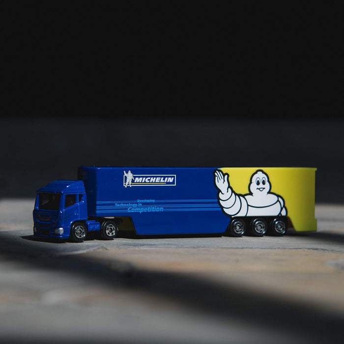 Takara Tomy Tomica Lange 135 Michelin Motorsport Transporter Japanischen Lange Lkw Spielzeug