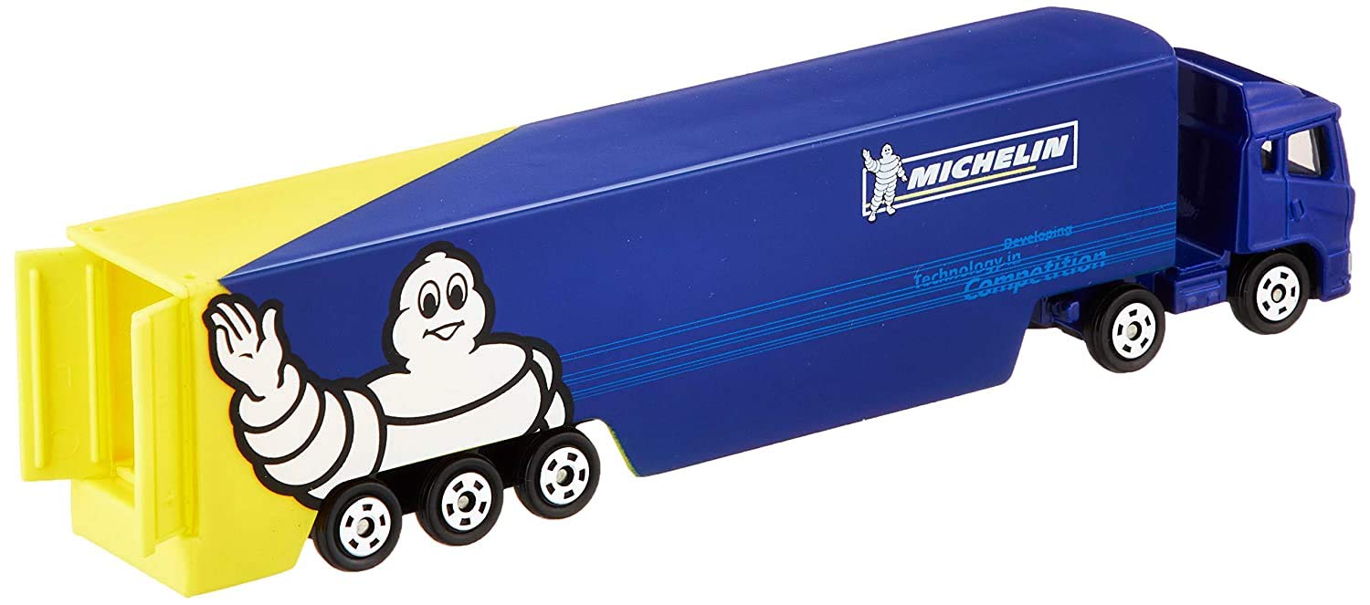 Takara Tomy Tomica Long 135 Michelin Motorsport Transporter japonais Long camion jouets