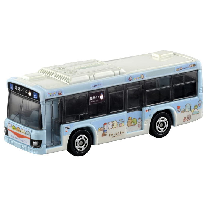Takara Tomy Tom-112 Tomica Isuzu Erga Sumikko Gurashi x Rinko Bus Plastikbusspielzeug