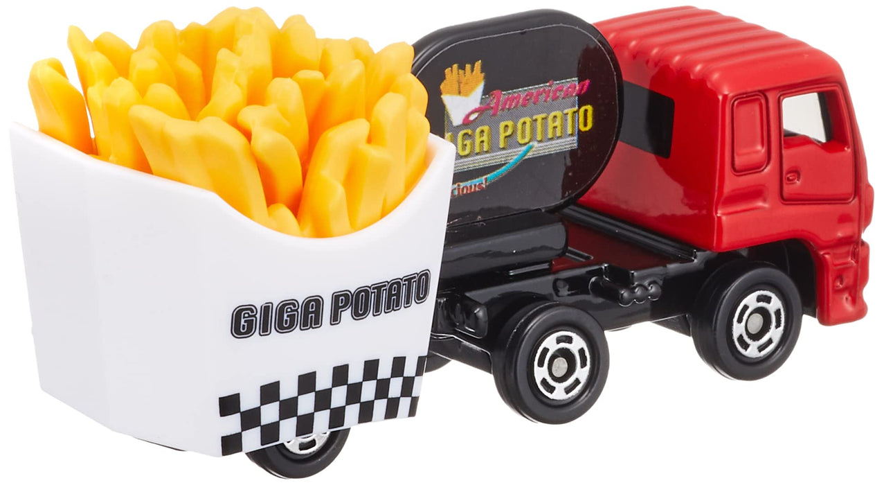 Takara Tomy Tomica No.55 Isuzu Giga Mini French Fries Car Toy for 3+ Years Old