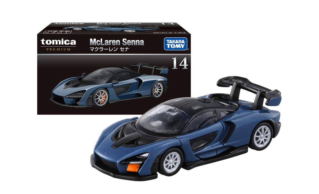 Takara Tomy Tomica Premium 14 Mc Laren Senna 123774 Abgeschlossen Auto Modell Spielzeug