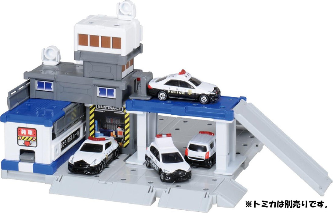 Takara Tomy Tomica World 874386 Tomica Town Build City Police Station Police Car Toys