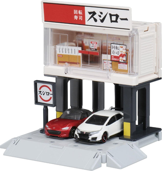 Takara Tomy Tomica Town Build City Sushi-Restaurant Sushiro (874430) Plastikmodelle