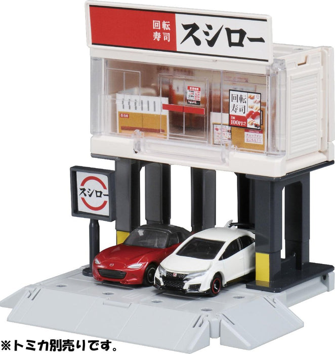 Takara Tomy Tomica Town Build City Sushi Restaurant Sushiro (874430) Plastic Models