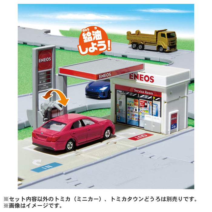 TAKARA TOMY Tomica World Tomica Town Gas Station Eneos