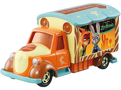 Takara Tomy Tomica Disney Motors Good Day Carry Zootopia Truck - Japan Figure