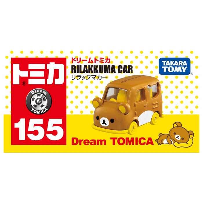 Takara Tomy Tomica Dream No.155 Rilakkuma Car Toy Japan Ages 3+