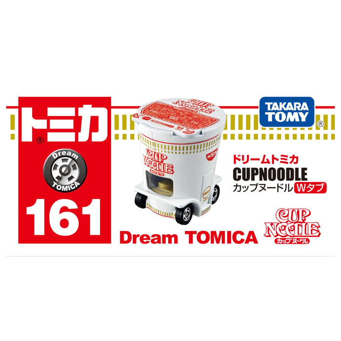 Takara Tomy Tomica Dream No.161 Cup Noodle W Tab Mini Car Toy Age 3+ Japan
