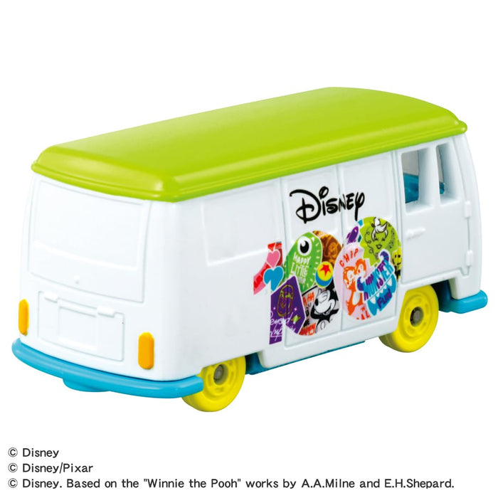 Takara Tomy Tomica Dream Disney100 Green Mini Car Toy for Ages 3+