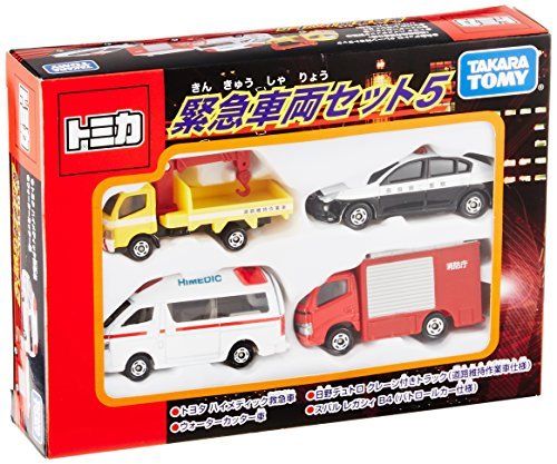 Takara Tomy Tomica Emergency Vehicle Set 5 F/s - Japan Figure