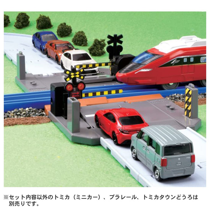 Takara Tomy Tomica Town Railroad Crossing Mini Car Toy From Japan Age 3+