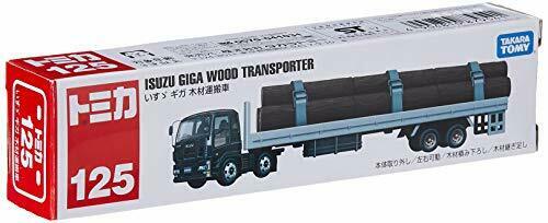 Takara Tomy Tomica Long Type Tomica No.125 Camion à bois Isuzu Giga