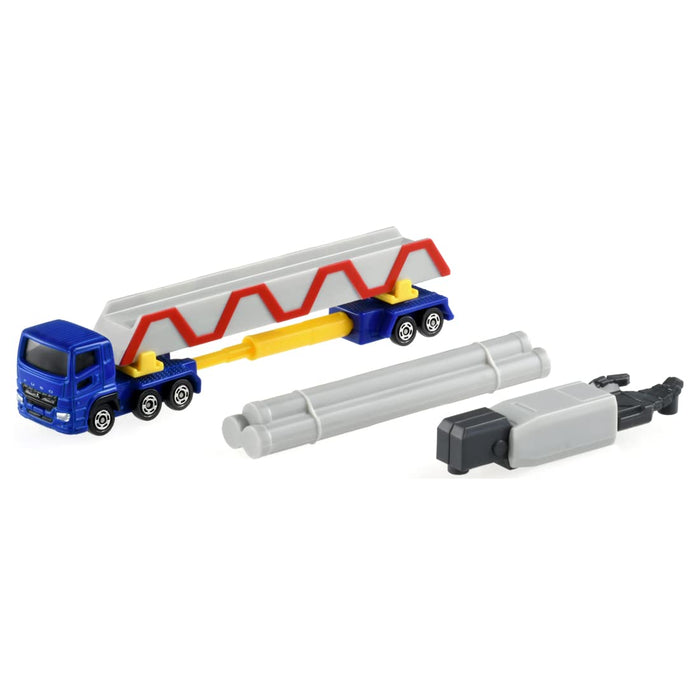 Takara Tomy Tomica No.140 Super Great Pole Trailer Mini Car Toy From Japan For Ages 3+