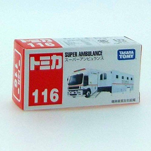 Takara Tomy Tomica No.116 Super Ambulance Box F/s