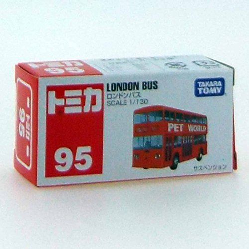Takara Tomy Tomica No.95 Maßstab 1:130 London Bus Box F/s