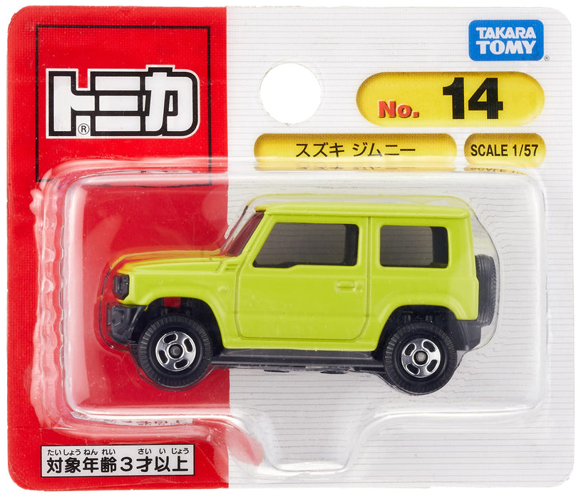 Takara Tomy Tomica No.14 Suzuki Jimny Mini Car Toy for Ages 3+