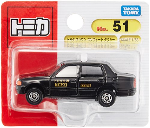 Takara Tomy Tomica No.51 Toyota Crown Comfort Taxi Blisterpackung