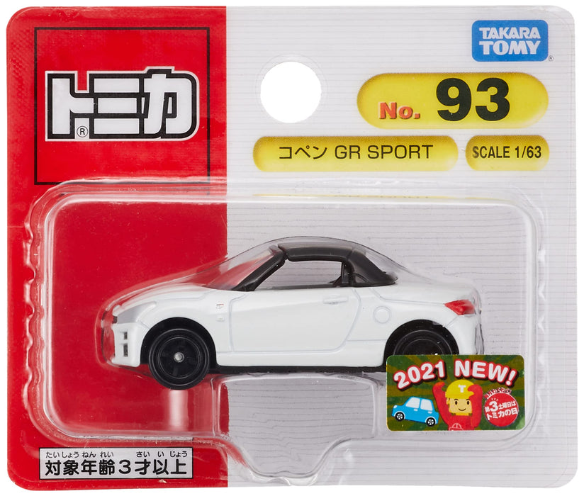 Takara Tomy Tomica No.93 Copen GR Sport Mini Car Toy for Ages 3+
