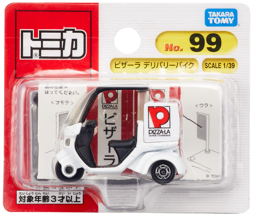 Takara Tomy Tomica No.99 Mini Delivery Bike Toy Ideal for Ages 3+