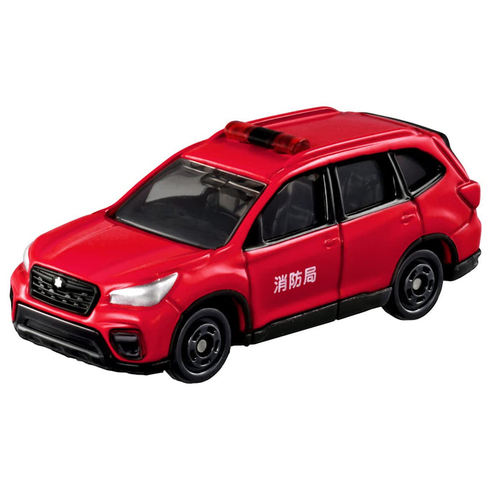 Takara Tomy Tomica No.99 Subaru Forester Fire Command Car Toy 3+