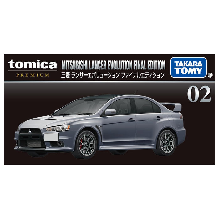 Takara Tomy Tomica Premium 02 Mitsubishi Lancer Evo Final Ed Mini Car Toy 6+