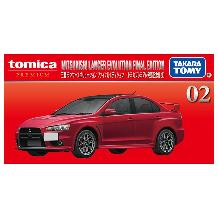 Takara Tomy Tomica Premium 02 Mitsubishi Lancer Evo Final Edn Toy 6+