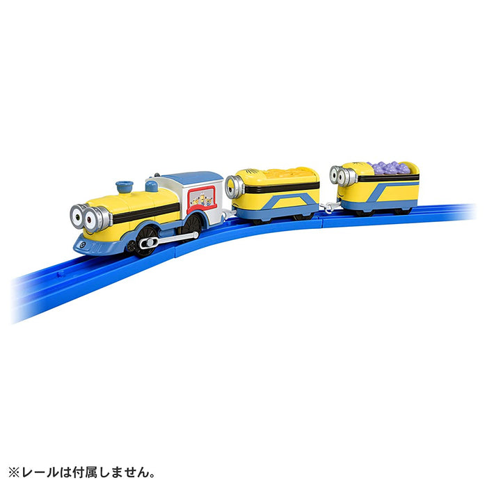 Takara Tomy Plarail Minions Hachamecha Talking Train - Japanese Toys - Minions Train