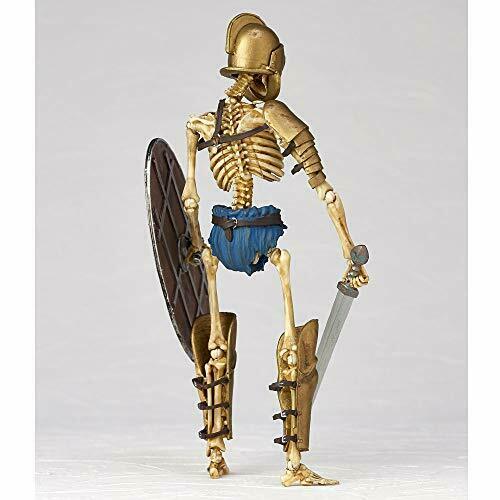 Takeya Jizai Okimono Kt031 Ancient Roma Skeleton Gladiator Secutor Ful