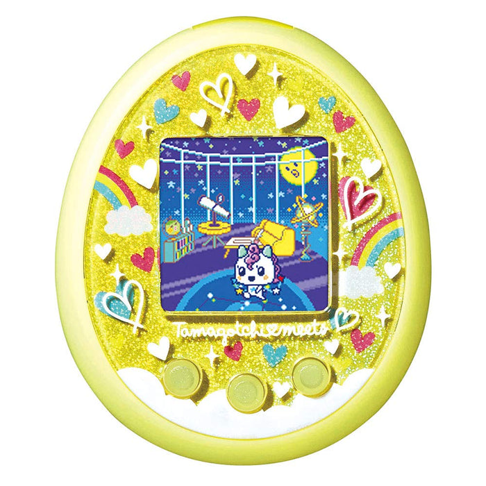 Bandai Tamagotchi trifft Märchen trifft Ver. Gelbes japanisches Kawaii-Spielzeug