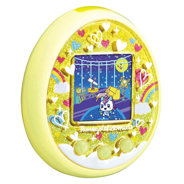 Bandai Tamagotchi rencontre le conte de fées rencontre Ver. Jouets Kawaii japonais jaunes