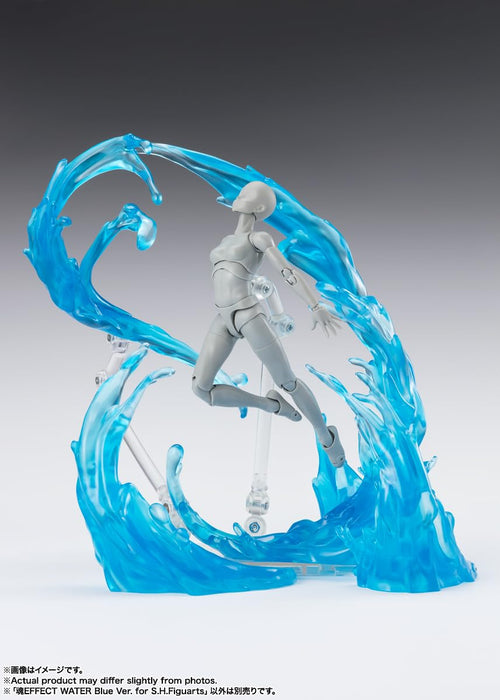 Bandai Spirits Tamashii Effect Water Blue 180mm PVC & ABS Painted Figure for SH Figuarts